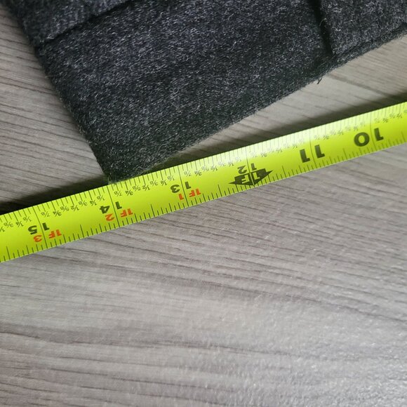 Michelle Stuart Womens Wool Dress Pants Tag 14 Gray Actual size 8 - Picture 6 of 6